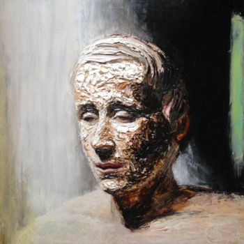 제목이 "Giacomo Leopardi"인 미술작품 Achille Chiarello로, 원작, 기름