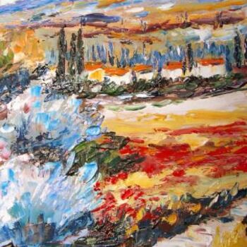 Painting titled "PROVENCE" by Michel Di Méglio, Original Artwork