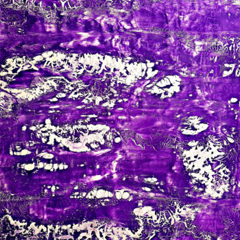 Pittura intitolato "Purple wine (n.279)" da Alessio Mazzarulli, Opera d'arte originale, Acrilico