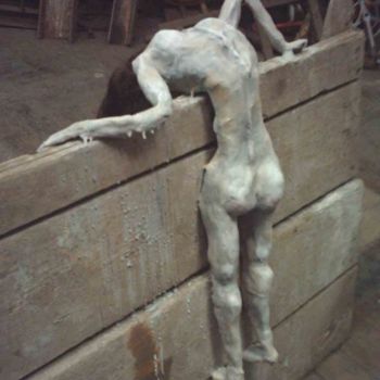 Sculpture intitulée "PREMIERE TENTATIVE" par Acuti, Œuvre d'art originale