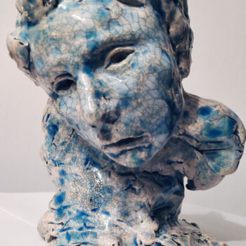 Escultura titulada "Ceramic sculpture" por Adam Czekański, Obra de arte original, Cerámica