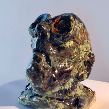 Rzeźba zatytułowany „Sculpture  A.Cz” autorstwa Adam Czekański, Oryginalna praca, Ceramika