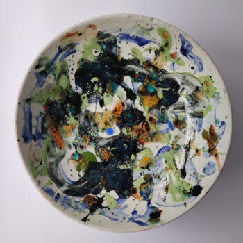 设计 标题为“Abstract ceramic pl…” 由Adam Czekański, 原创艺术品, 表艺术