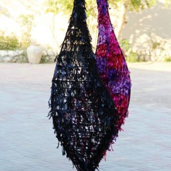 Rzeźba zatytułowany „Black Abaya or Blac…” autorstwa Adel Al-Abbasi, Oryginalna praca, Inny