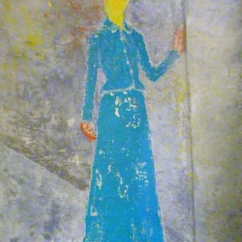 Pintura intitulada "Les Longues II" por Adèle Fontran, Obras de arte originais, Acrílico