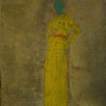 Pintura intitulada "Les Longues I" por Adèle Fontran, Obras de arte originais, Acrílico
