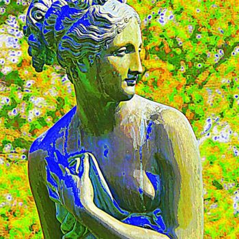 Digital Arts titled "Etole Bleue.#artist…" by Adèle Vahn, Original Artwork, 2D Digital Work