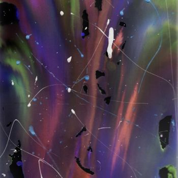 Painting titled "Nebulae 2" by Adelheide Danckaert, Original Artwork