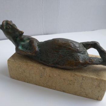 Scultura intitolato "Meerkat" da Putură Adrian, Opera d'arte originale, Metalli