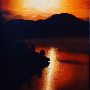 Peinture intitulée "sunset" par Admir Silajdzic, Œuvre d'art originale