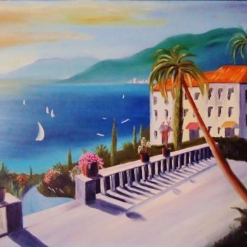 Painting titled "Adriatic" by Admir Silajdzic, Original Artwork