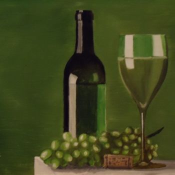 Painting titled "vino" by Admir Silajdzic, Original Artwork