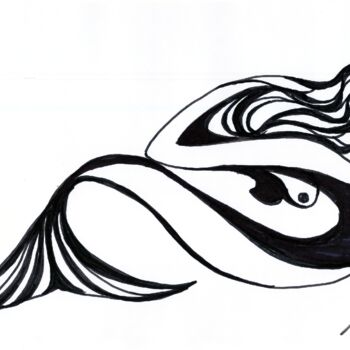 Dessin intitulée "mermaide-8.jpg" par Adolf Neystat, Œuvre d'art originale