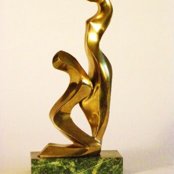 Скульптура под названием "worship-31-x-14x-8-…" - Adolf Neystat, Подлинное произведение искусства