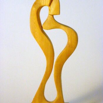 「an-erotic-sculpture…」というタイトルの彫刻 Adolf Neystatによって, オリジナルのアートワーク