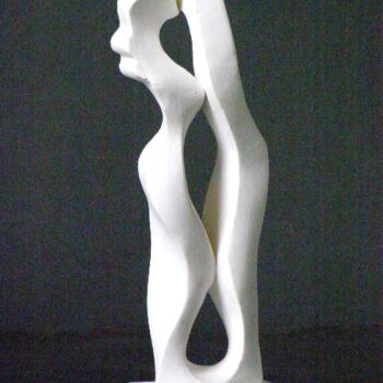 Escultura titulada "an-white-sculpture-…" por Adolf Neystat, Obra de arte original