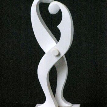 Rzeźba zatytułowany „an-white-sculpture-…” autorstwa Adolf Neystat, Oryginalna praca