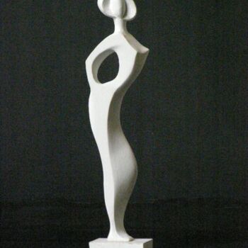 雕塑 标题为“an-white-sculpture-…” 由Adolf Neystat, 原创艺术品