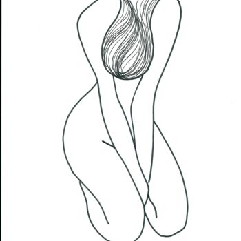 Zeichnungen mit dem Titel "an-nude-1.jpg" von Adolf Neystat, Original-Kunstwerk