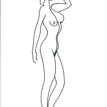 Drawing titled "an-nude-5.jpg" by Adolf Neystat, Original Artwork