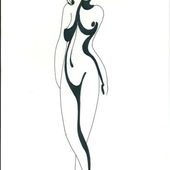 Рисунок под названием "an-nude-12.jpg" - Adolf Neystat, Подлинное произведение искусства