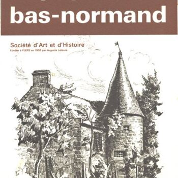 Drawing titled "le pays bas-normand…" by Adolphe Cabon, Original Artwork