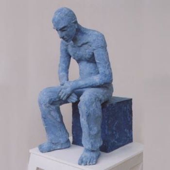 Escultura intitulada "Splinter 3" por Adrian Bannister, Obras de arte originais