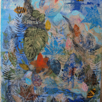 Pintura titulada "Diosa del mar" por Adrian Castro, Obra de arte original, Acrílico