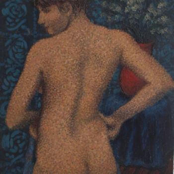 Pittura intitolato "Mujer" da Adrian Castro, Opera d'arte originale, Olio