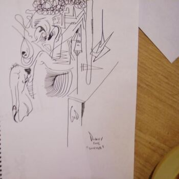 Drawing titled "untitled" by Adrian Dordelly, Original Artwork