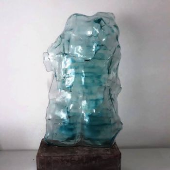雕塑 标题为“Hidden lady” 由Adrian Marok, 原创艺术品, 玻璃