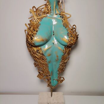 Sculpture intitulée "Aphrodite" par Adrian Marok, Œuvre d'art originale, Résine