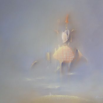 Pittura intitolato "Conquest" da Adrian Paiu, Opera d'arte originale, Olio