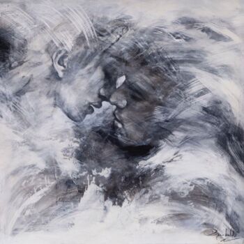 Malarstwo zatytułowany „The Encounter” autorstwa Adriana Garibaldi, Oryginalna praca, Akryl