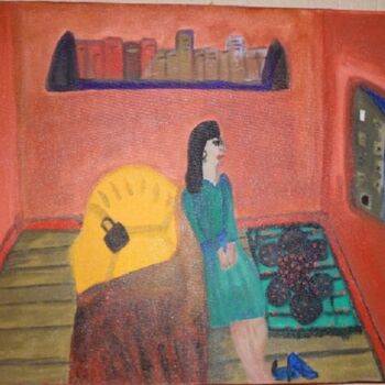 Painting titled "Alicia" by Adriana Loddi, Original Artwork