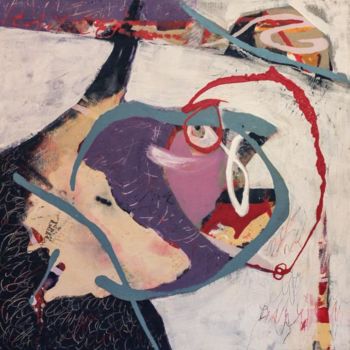 Pittura intitolato "Hypnosis" da Adriana Ilin Tomici, Opera d'arte originale, Olio