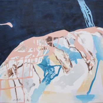 Peinture intitulée "The Shock Wave" par Adriana Ilin Tomici, Œuvre d'art originale, Huile