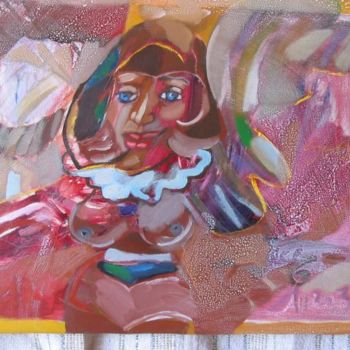 Painting titled "SOEUR" by Adriana Ureche, Original Artwork
