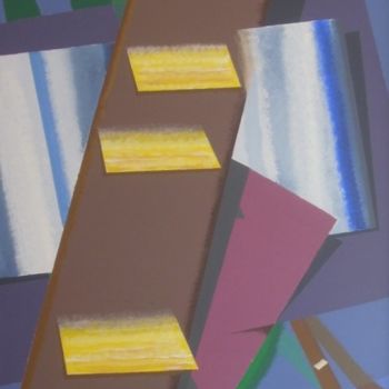 Peinture intitulée "Transmaterialistisc…" par Adrian Bayreuther, Œuvre d'art originale, Huile