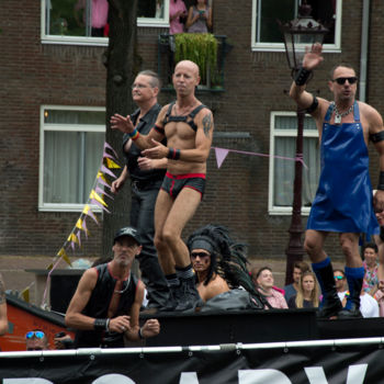 Photography titled "Pride Amsterdam #4" by Henk Adriani, Original Artwork, Digital Photography