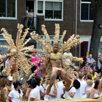 Photographie intitulée "Pride Amsterdam #12" par Henk Adriani, Œuvre d'art originale, Photographie numérique