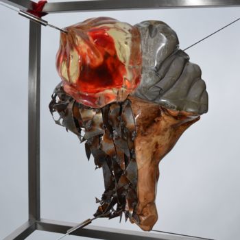 Sculpture titled "Cuore Conteso.jpg" by Adriano Veldorale, Original Artwork, Other