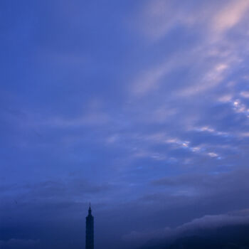 Photography titled "Taipei 101" by Adrian One, Original Artwork, Analog photography