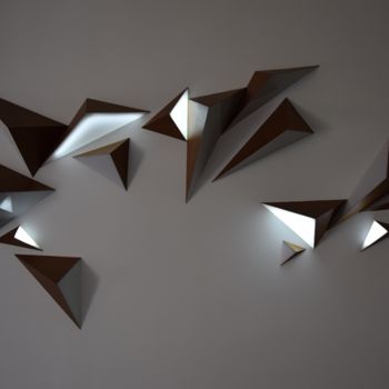 Design intitulée "triangle-2.jpg" par Adrien Marcos, Œuvre d'art originale