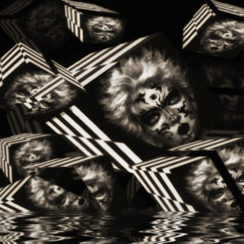 Arts numériques intitulée "Cubes" par Shelley Aebi, Œuvre d'art originale, Photo montage