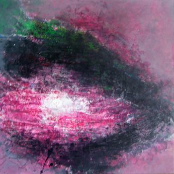 Картина под названием "Nebula rosa" - Anne Faucher, Подлинное произведение искусства
