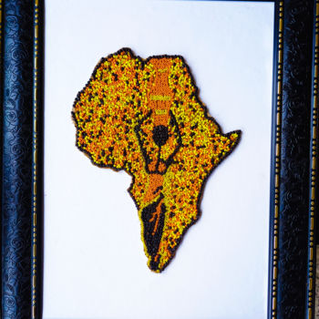 Design titled "Africa" by Afeez Siyanbola, Original Artwork, Table art