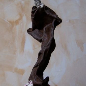 Γλυπτική με τίτλο "pas de bras, pas de…" από Anne-Frédérique Ferret, Αυθεντικά έργα τέχνης, Μέταλλα