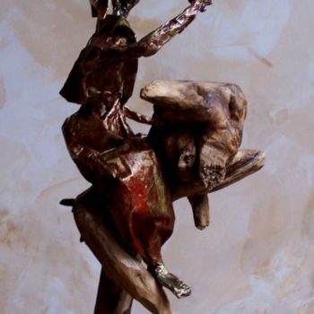 Sculpture titled "Fantasia..." by Anne-Frédérique Ferret, Original Artwork, Mixed Media