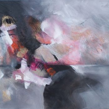 Painting titled "instants précieux..." by Anne-Frédérique Ferret, Original Artwork, Oil